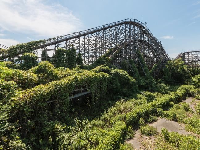 Nara Dreamland, the creepiest abandoned theme park in Japan. Picture: Romain Veillon