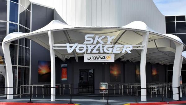 Dreamworld's Sky Voyager is complete and undergoing final commissioning work ahead of its public launch. Photo: Supplied