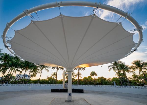 Miami Beach Bandshell Canopy — pvilion