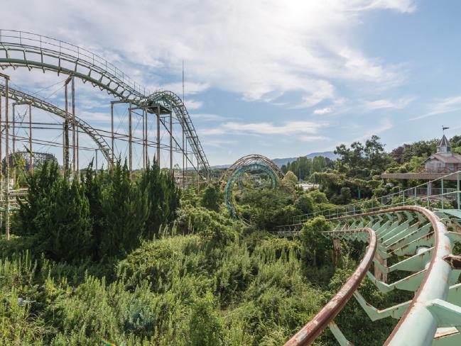 Nara Dreamland, the creepiest abandoned theme park in Japan. Picture: Romain Veillon