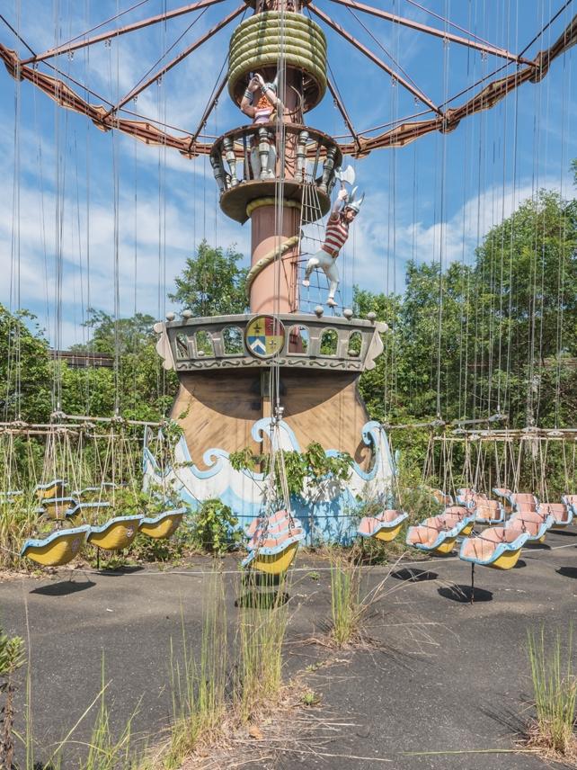 ONE TIME WEB USE ONLY - Nara Dreamland abandoned theme park in Japan. Picture: Romain Veillon