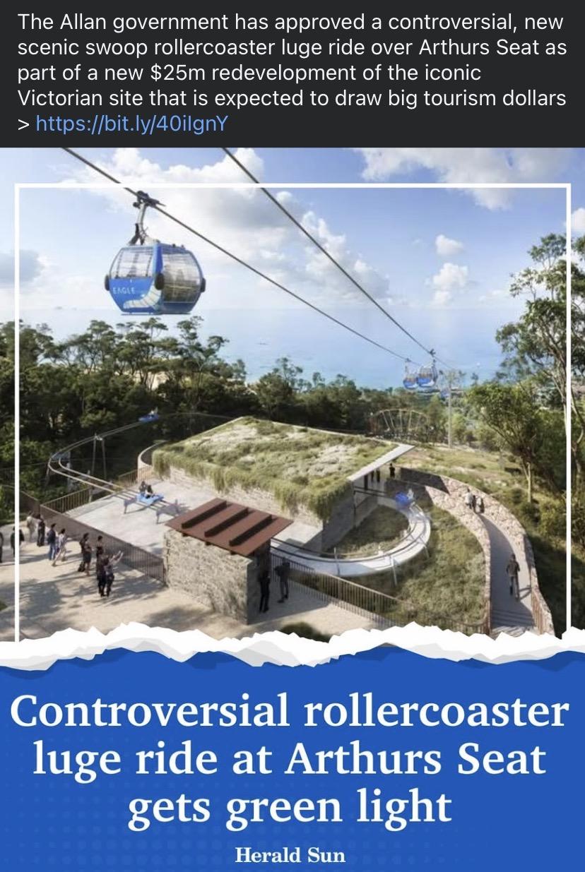 Alpine Coaster Arthurs Seat